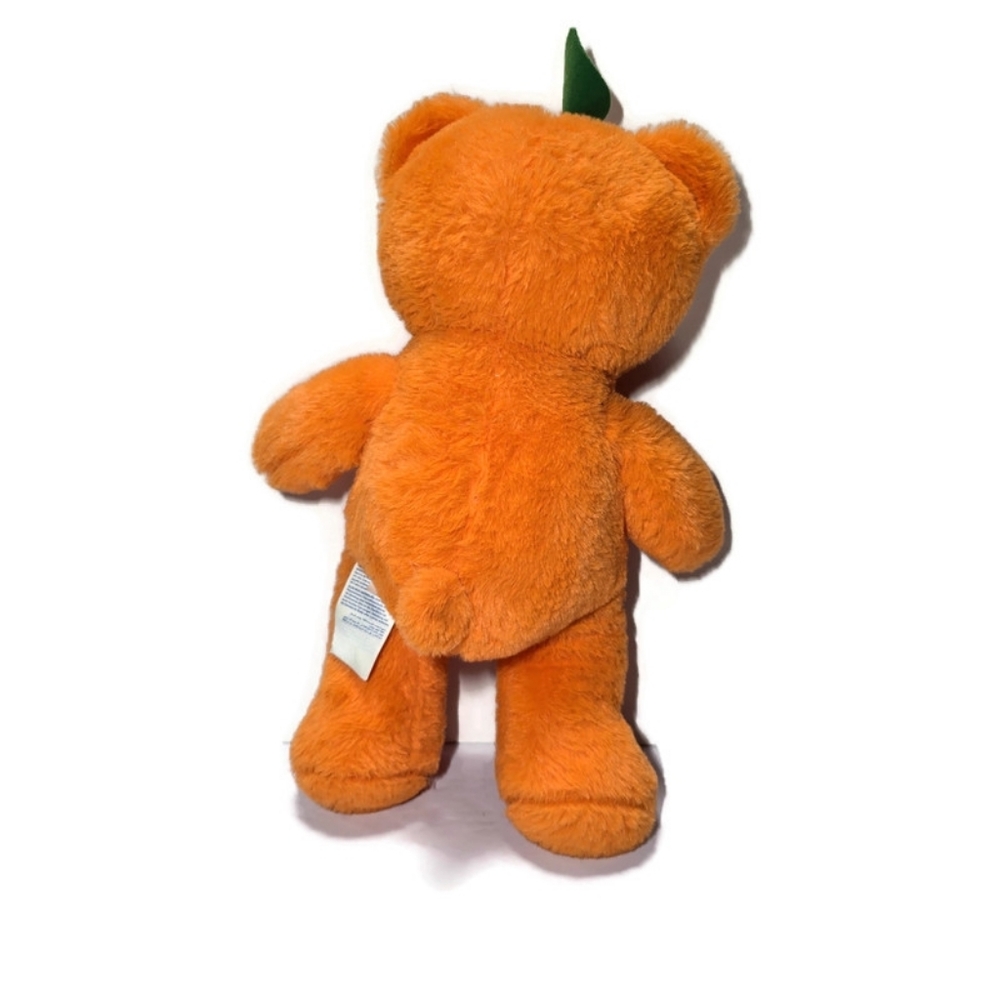 Build A Bear Pumpkin Glow Teddy Halloween 18” Retired Plush, - Picture 2 of 5